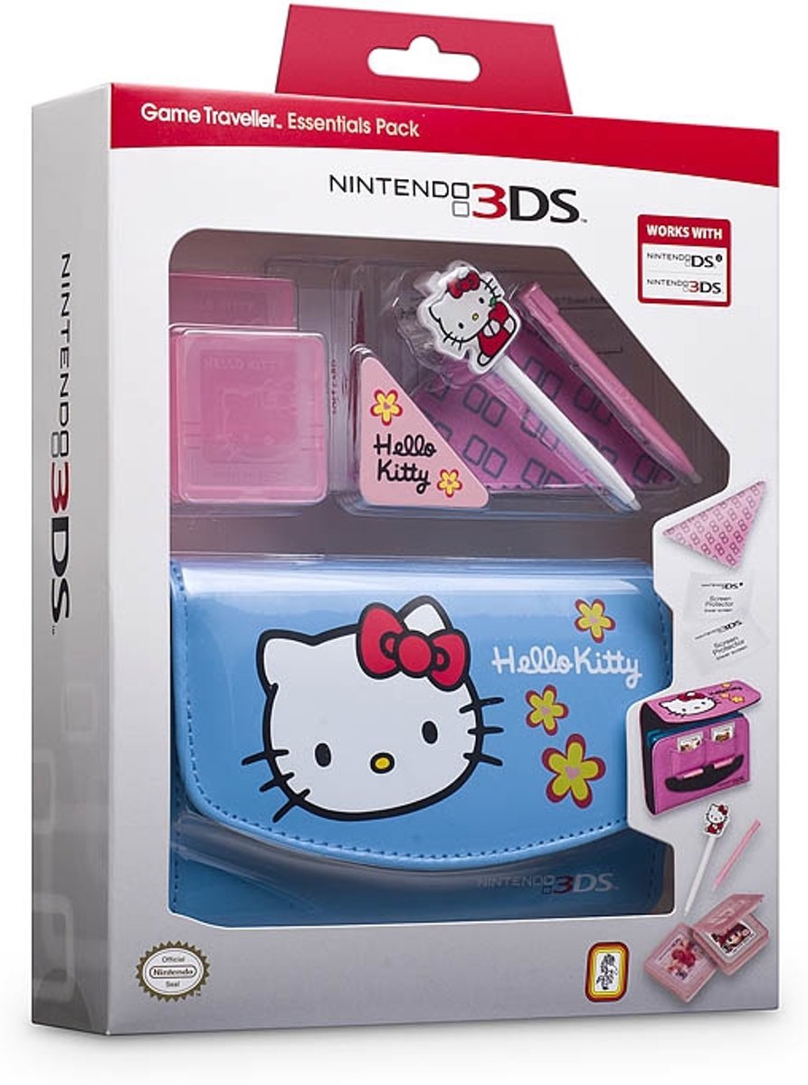 Bigben Hello Kitty Accessoirepakket Blauw 3DS + Dsi