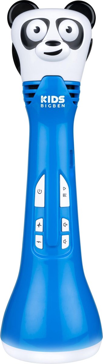 Bigben Karaoke Microfoon met Stemvervormers - Blauw