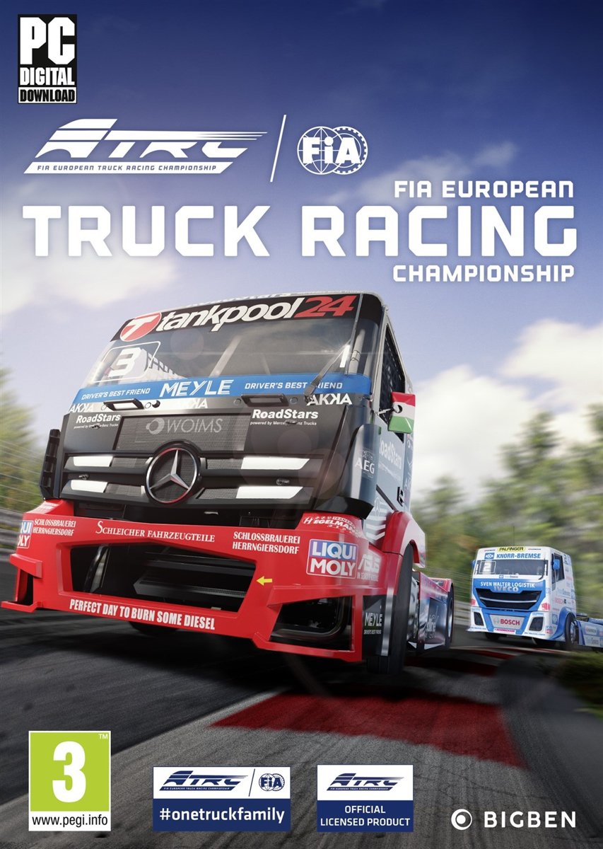 FIA European Truck Racing - PC (Voucher in box)