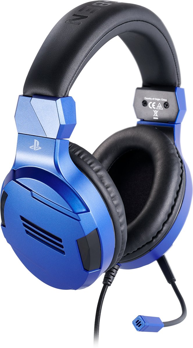 Official Licensed Playstation 4 Stereo Gaming Headset - PS4 - Blauw