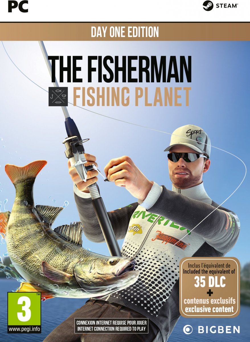 The Fisherman: Fishing Planet - Day One Edition - PC (Voucher in box)