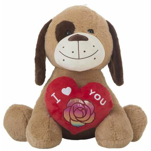 Knuffel Amour Hart Hond 32 cm