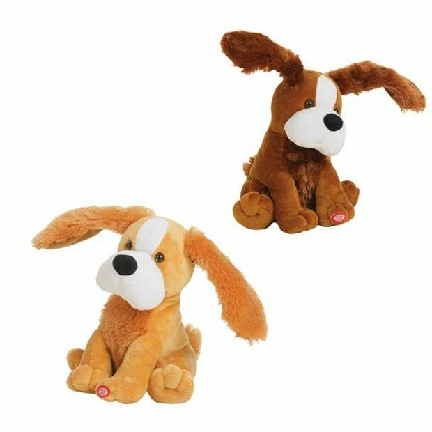 Knuffel Hond Oren Bewegings 25 cm