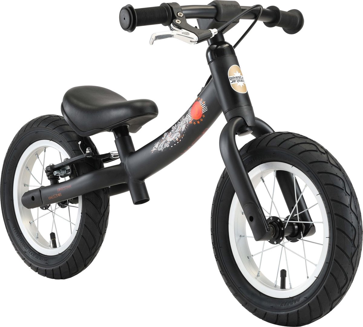   12 inch meegroei loopfiets Sport, zwart