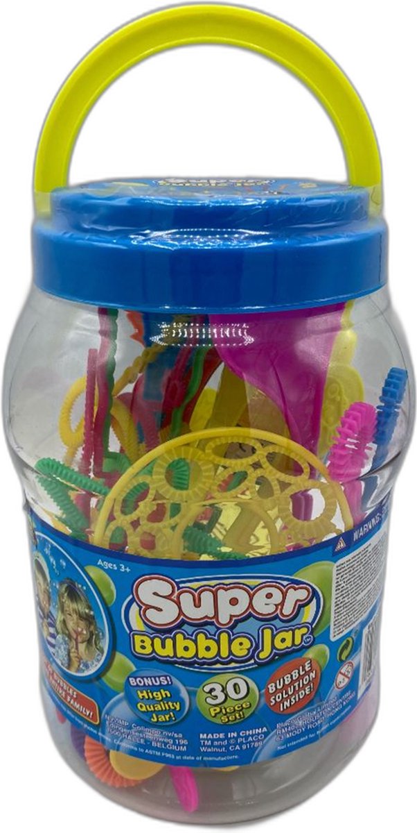 Super Bubble Jar   Set - 30-delig - Water Speelgoed - Buiten Speelgoed - Zomer