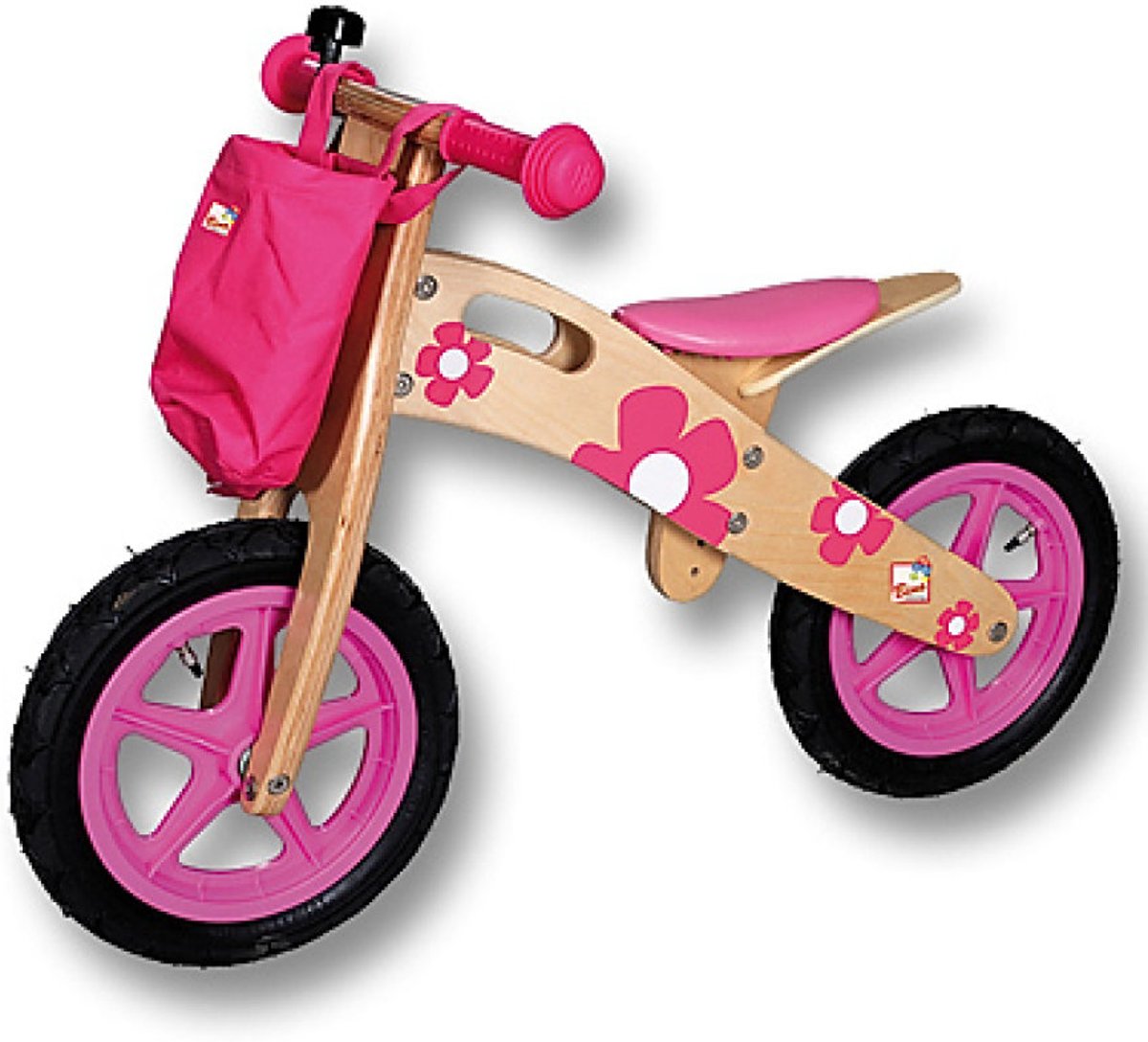 Balance bike roze