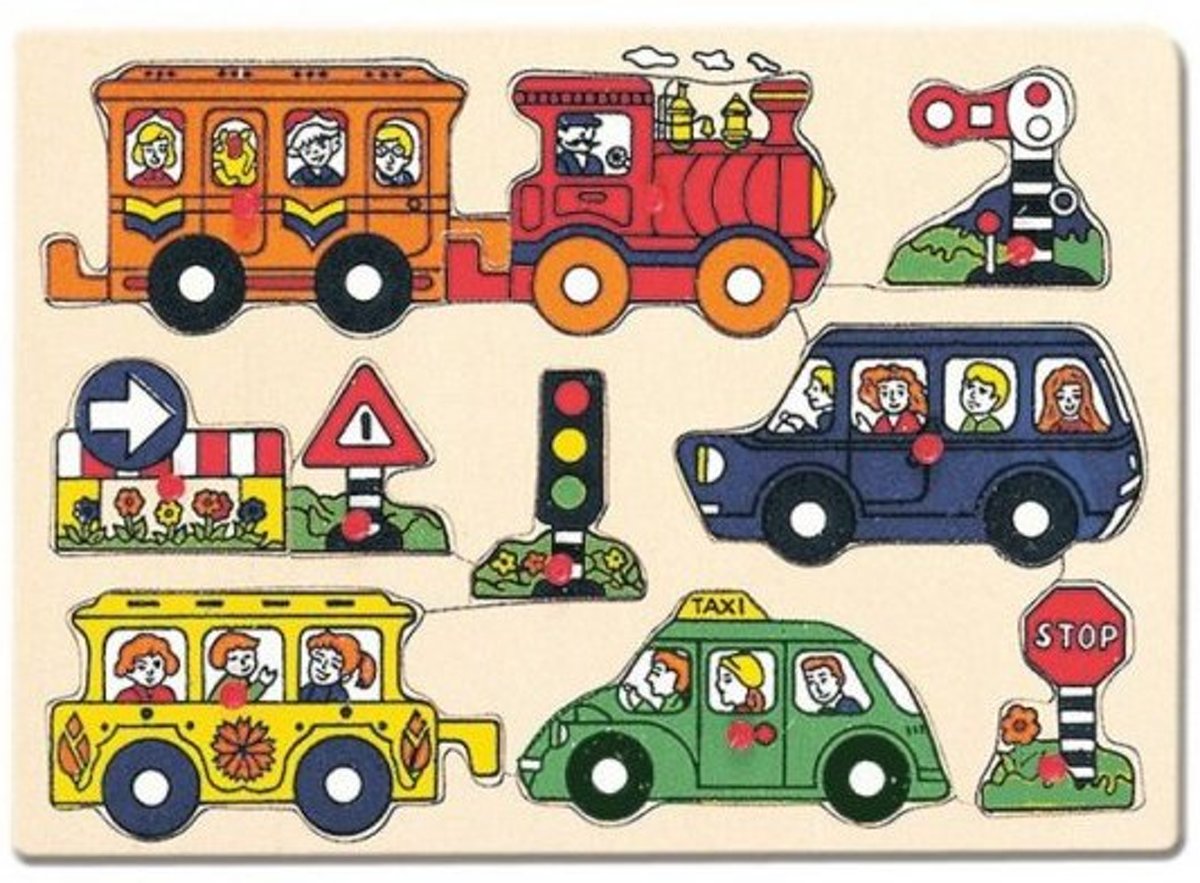 Puzzel verkeer Travelly