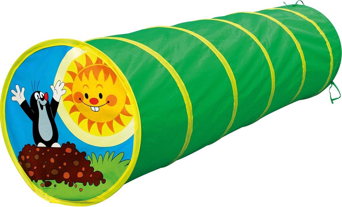   Speeltunnel Mole Junior 180 X 48 Cm Polyester Groen