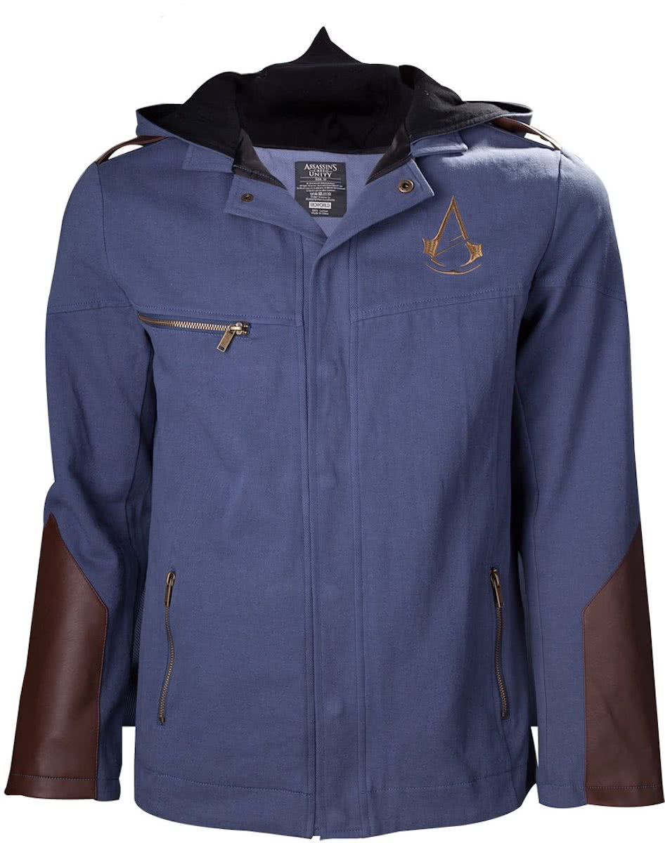 Assassins Creed Unity - Jacket With Hood Blue - L