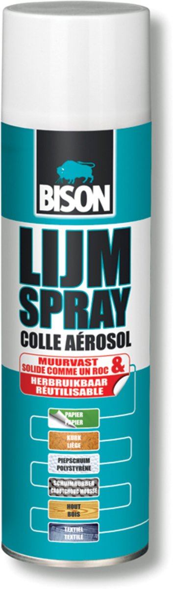 Bison Lijmspray Lijmspray 500ml Spuitbus