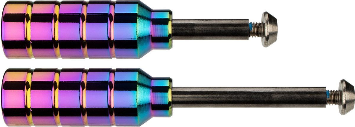   - Stuntstep Peg Set - Neochrome - Aluminium/Staal