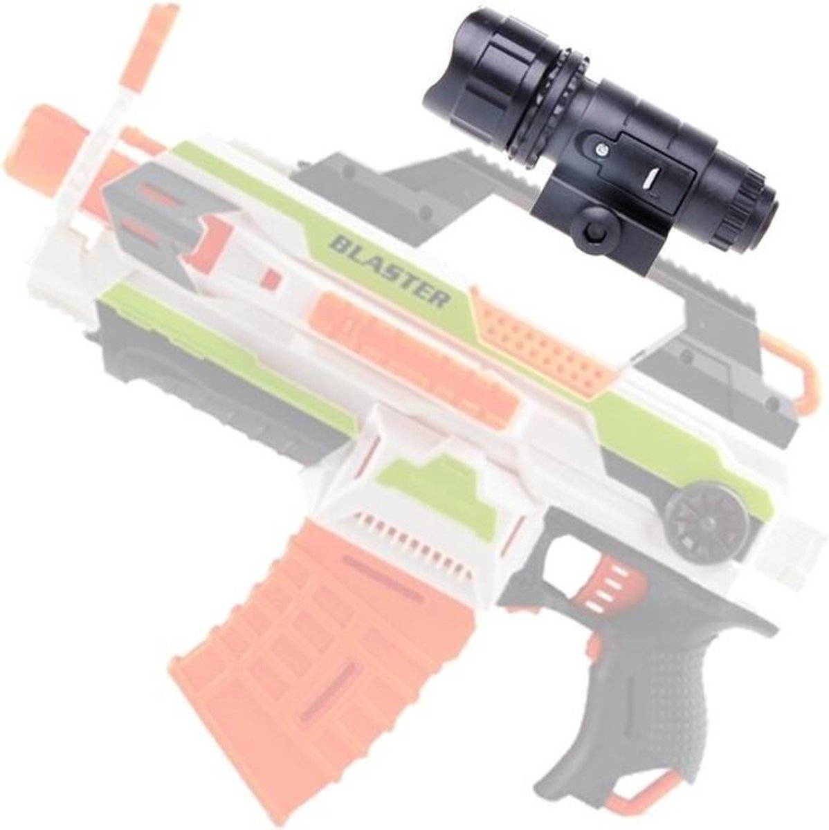 Scope zaklamp voor Nerf N-Strike Elite Serie - universeel - attachment- extensie - accessoires