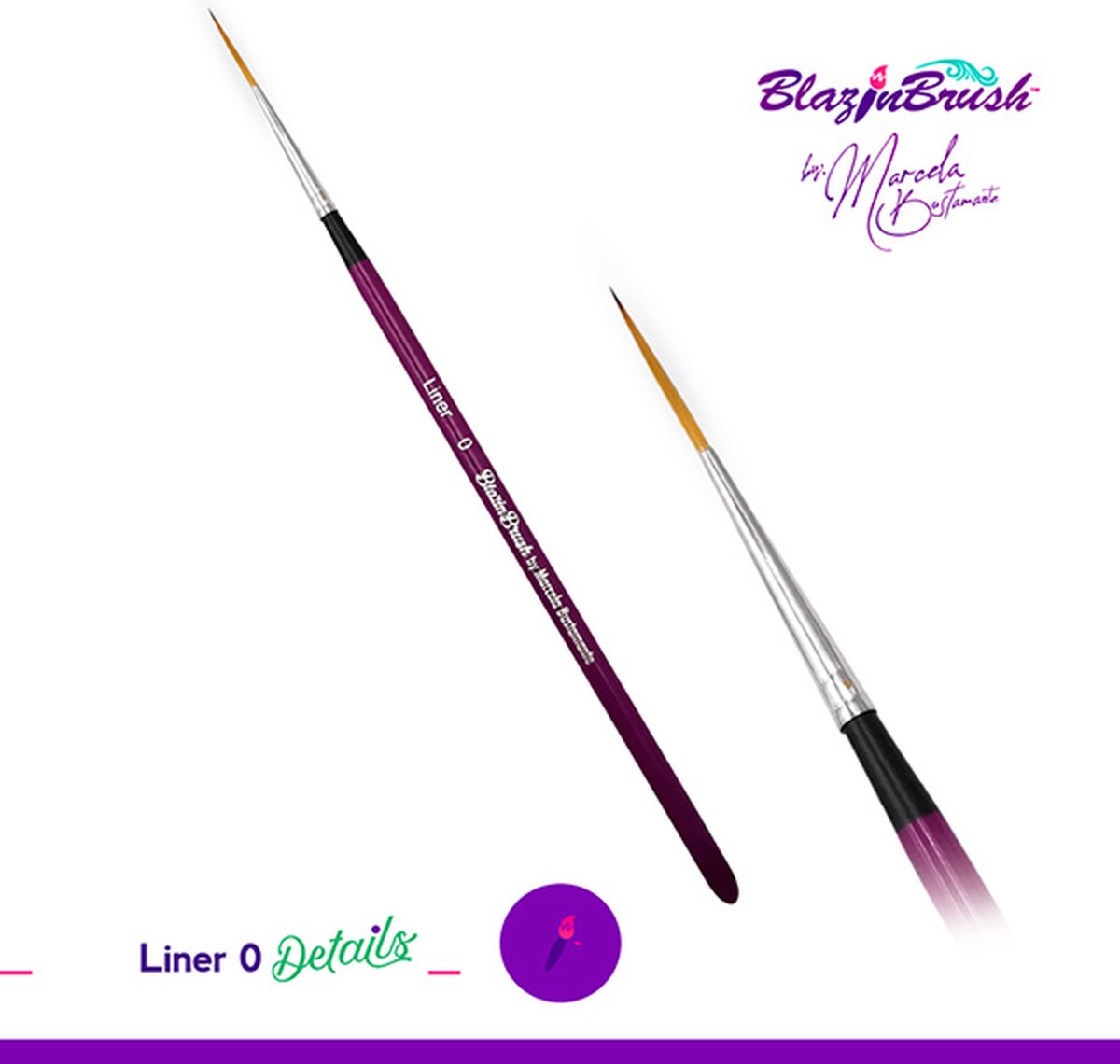 Marcela Bustamante Blazin Brush Liner (0)