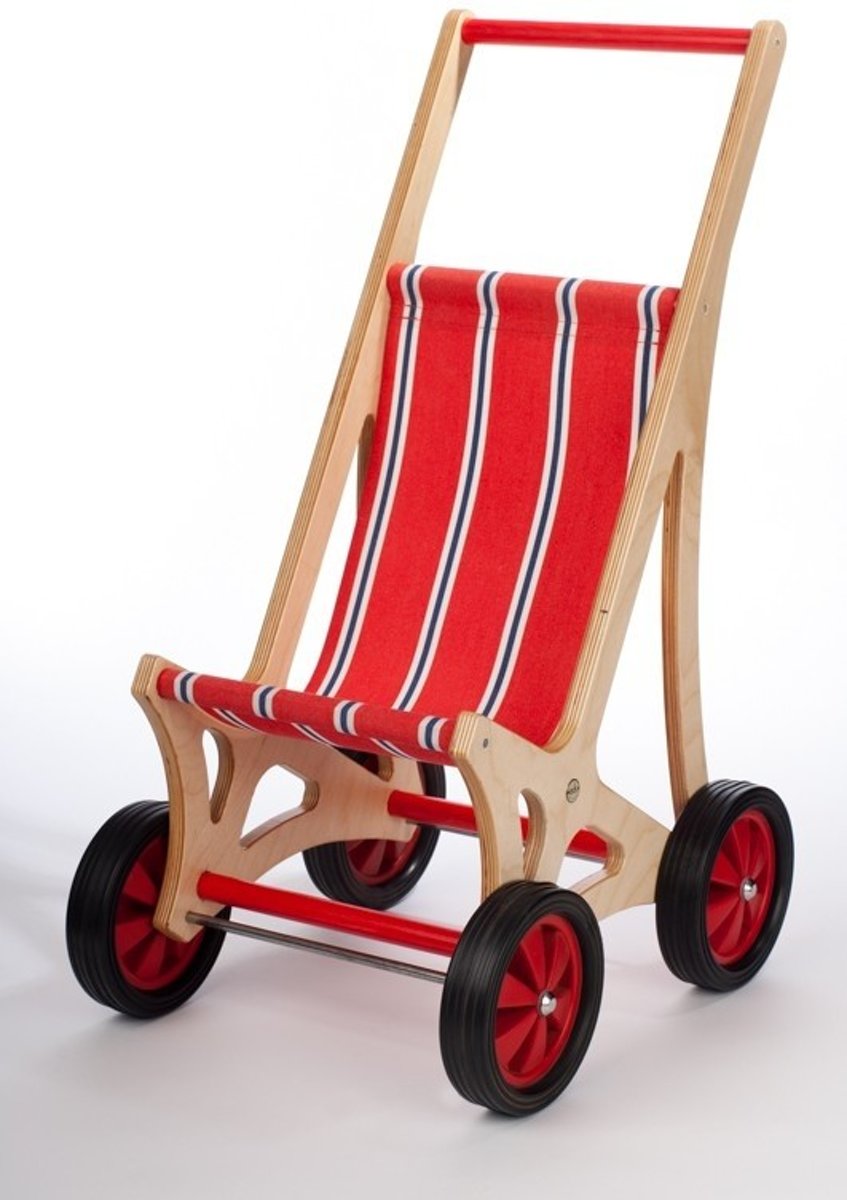 Houten Buggy Poppenwagen