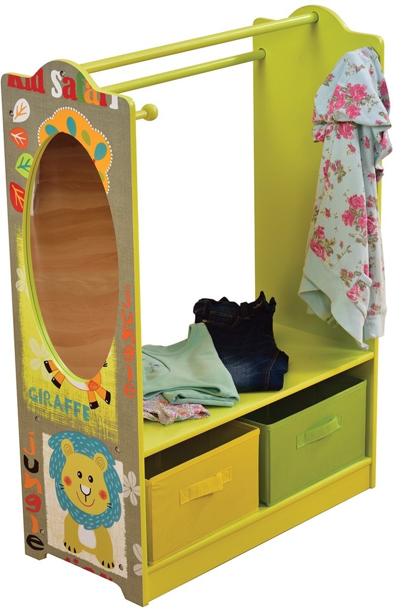 Kid Safari houten dress-up met opslagbakken (TF4840)