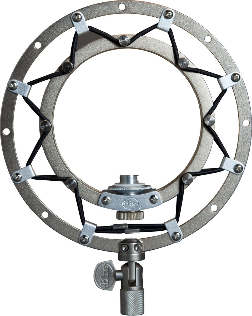 Blue Microphones Ringer Universal Shockmount - Ball Microphones - Silver