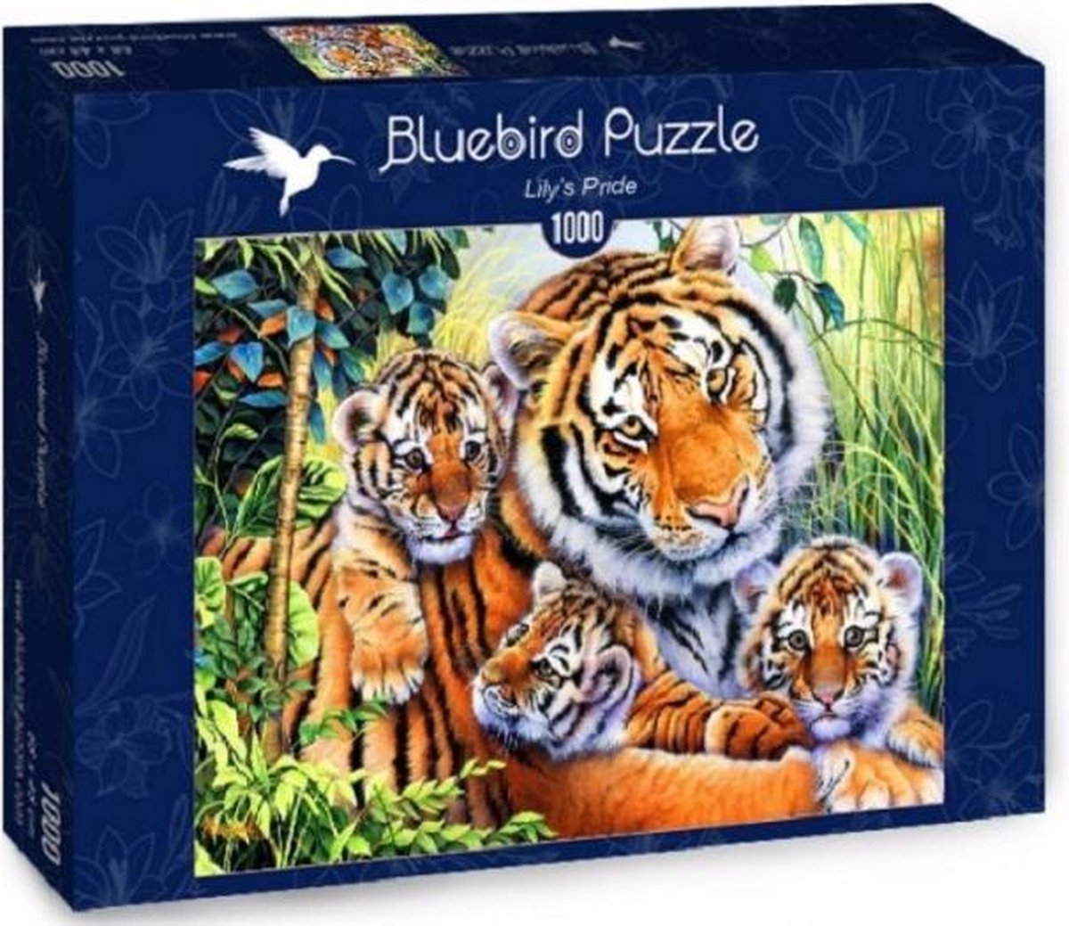 Bluebird Puzzel Tijger Lilys trots (1000)