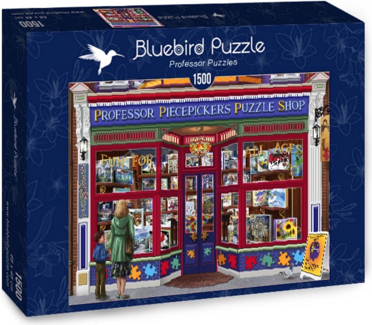 Bluebird puzzel - De puzzelwinkel Professor Puzzles - 1500 stukjes