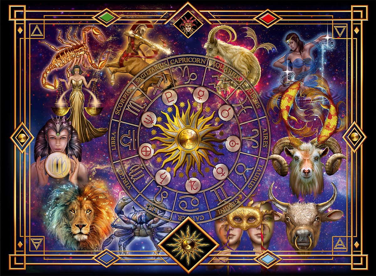 Ciro Marchetti - Zodiac Montage   Puzzel  3000 stukjes