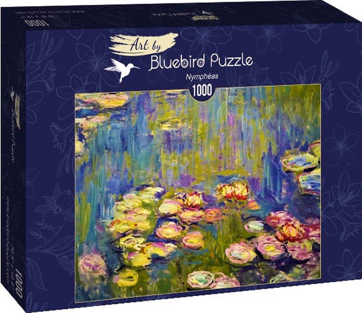 Claude Monet - Nymphéas kunstpuzzel 1000 stukken