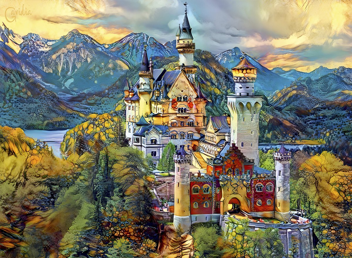 Neuschwanstein Castle  Puzzel  6000 stukjes