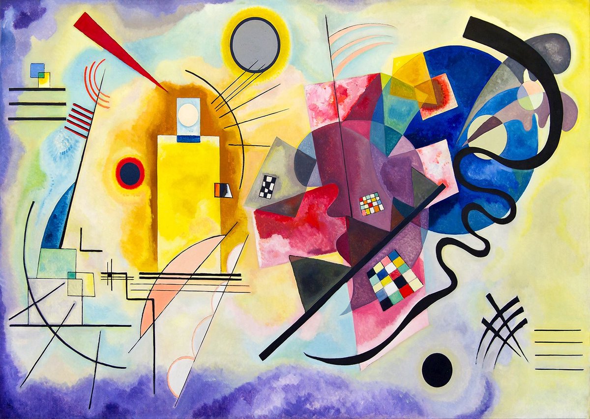 Vassily Kandinsky: Yellow Red Blue Puzzel 6000 stukjes