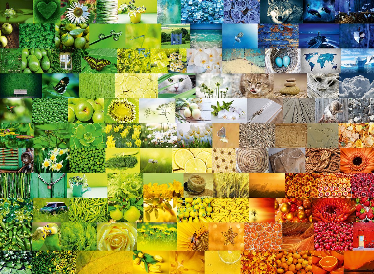 Wonderful Colours -  Puzzel 3000 Stukjes