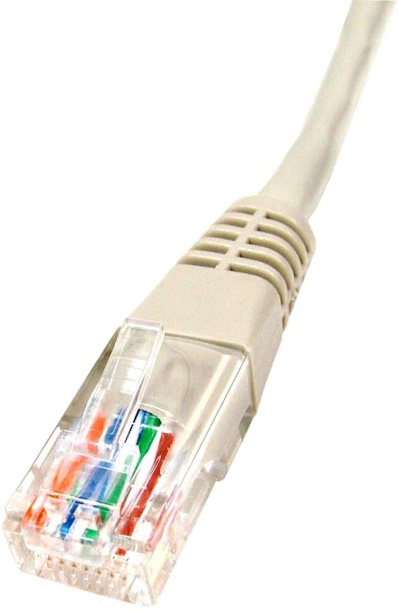 Blueqon  - Cat 5 UTP-kabel - RJ45 - 1.5 m - Grijs