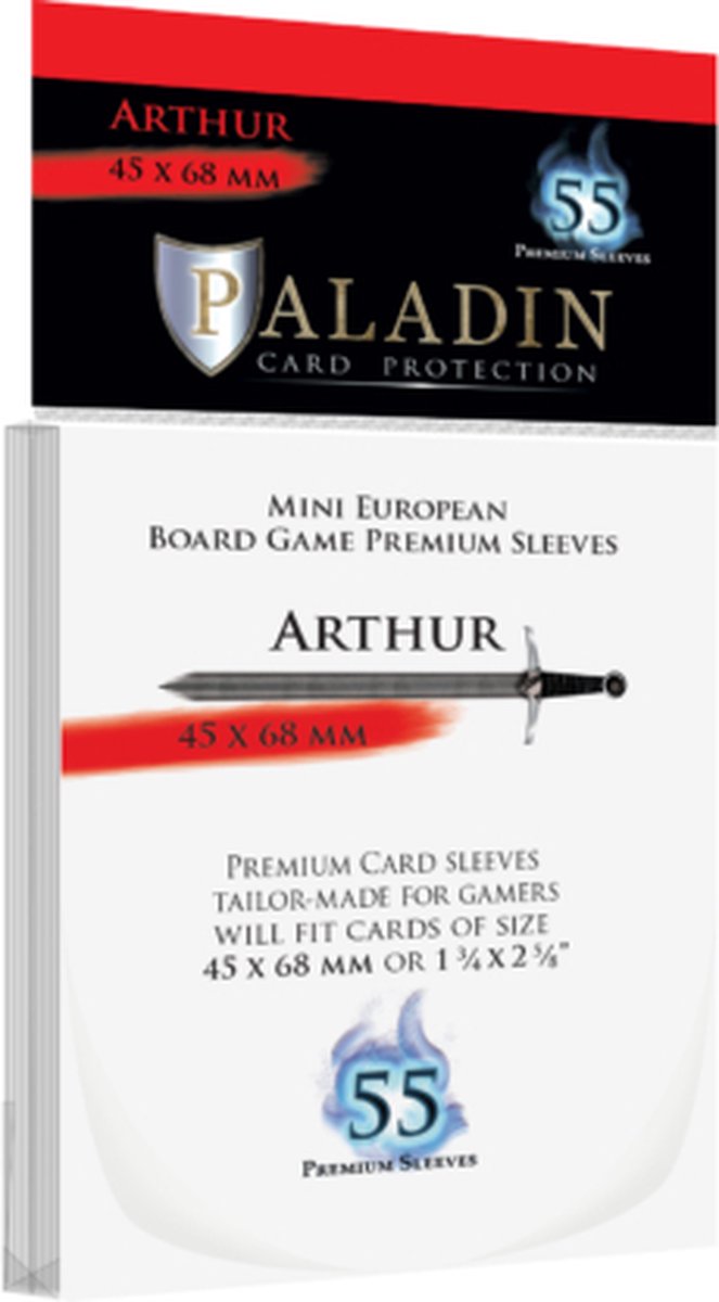 Paladin Sleeves Arthur 45x68mm (55)