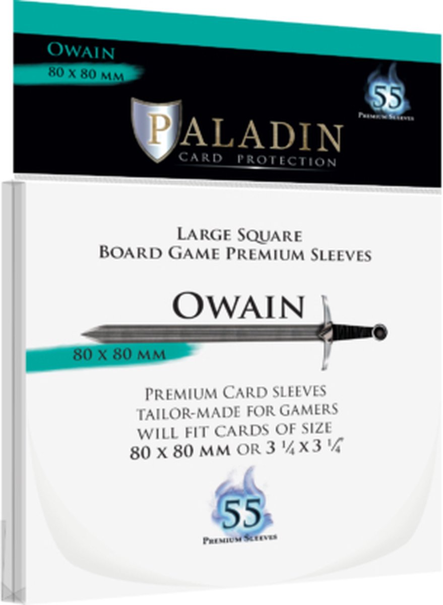 Paladin Sleeves Owain 80x80mm (55)