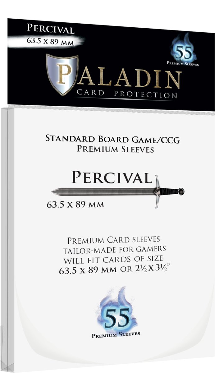 Paladin Sleeves Percival 63,5x89mm (55)