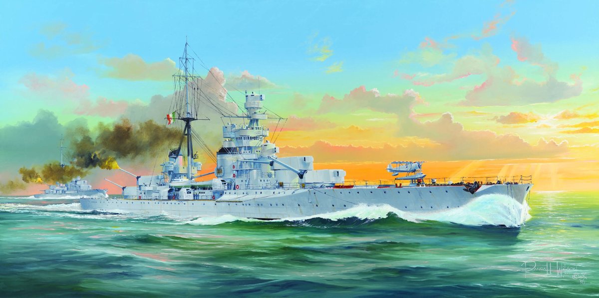 Boats Italian Heavy Cruiser Zara