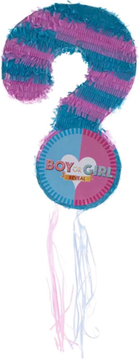 Pinata Gender Reveal - Boy or Girl? - Gender Reveal versiering - Gender Reveal Decoratie - Gender Reveal Cadeau - Piñata Boy Or Girl?