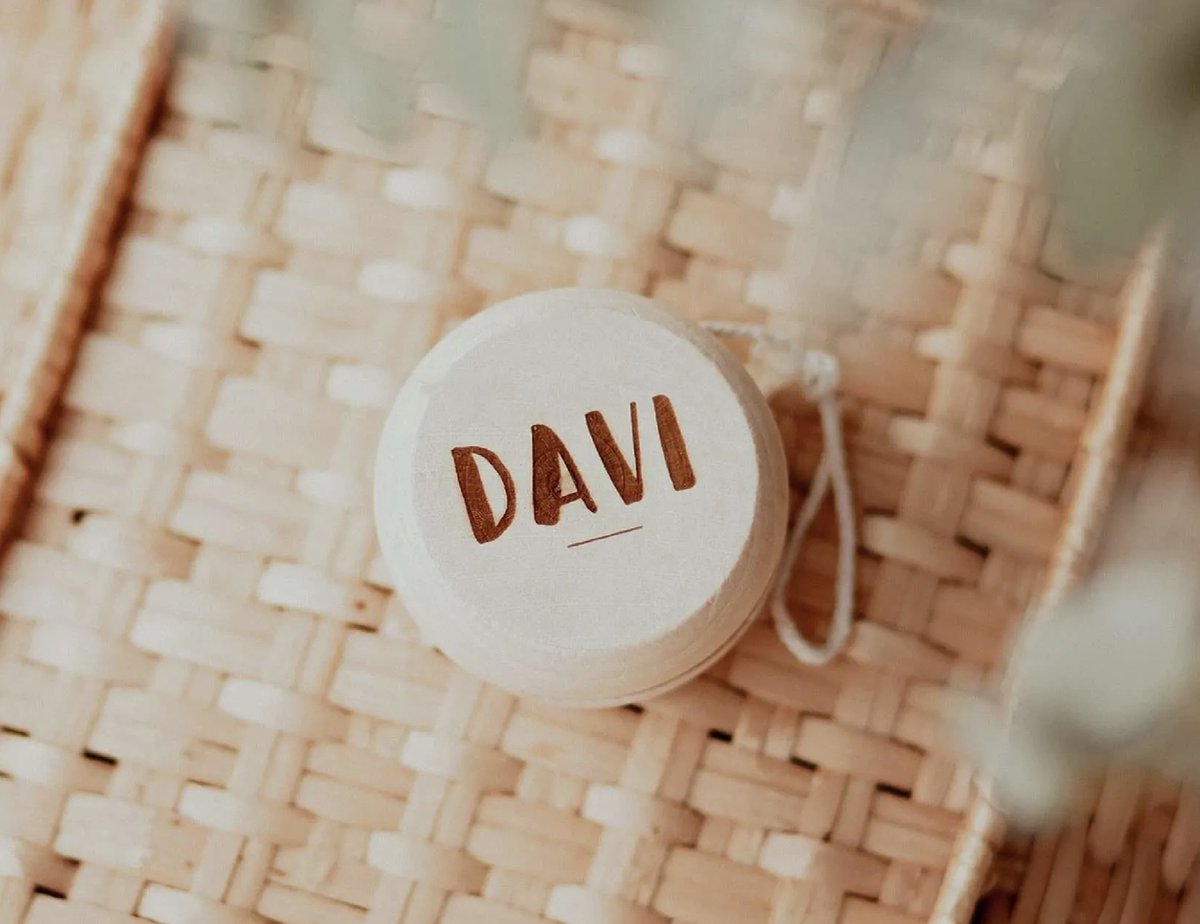   houten   met naam - kinder speelgoed