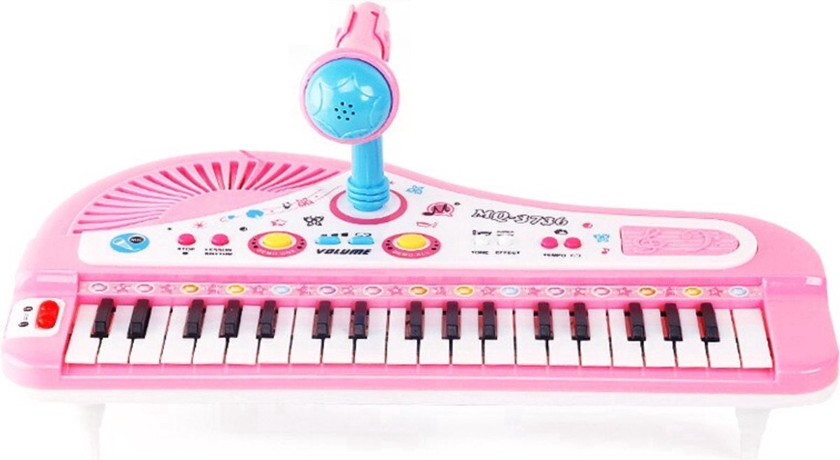 Bolture Kinderpiano - Kinder Keyboard - Roze