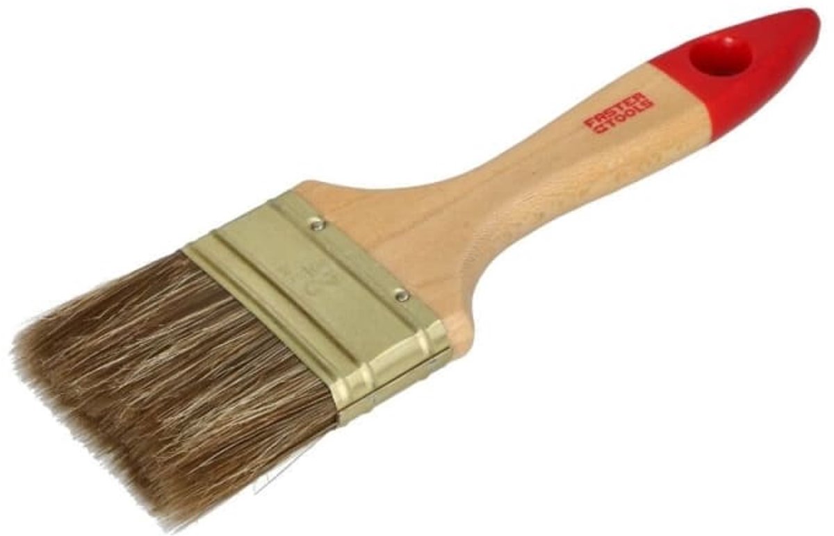 Acrylverf Penseel, Platte Kwast 65mm