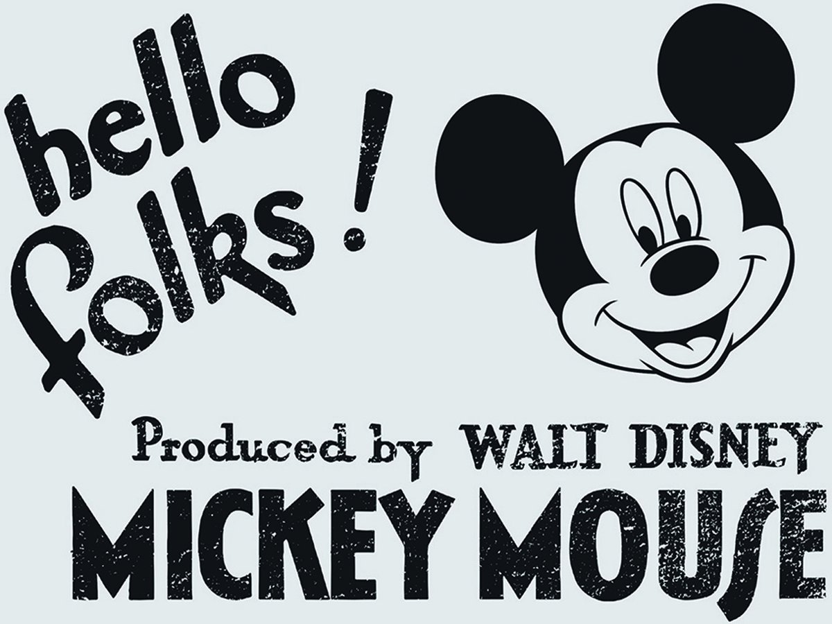 Canvas Mickey Mouse