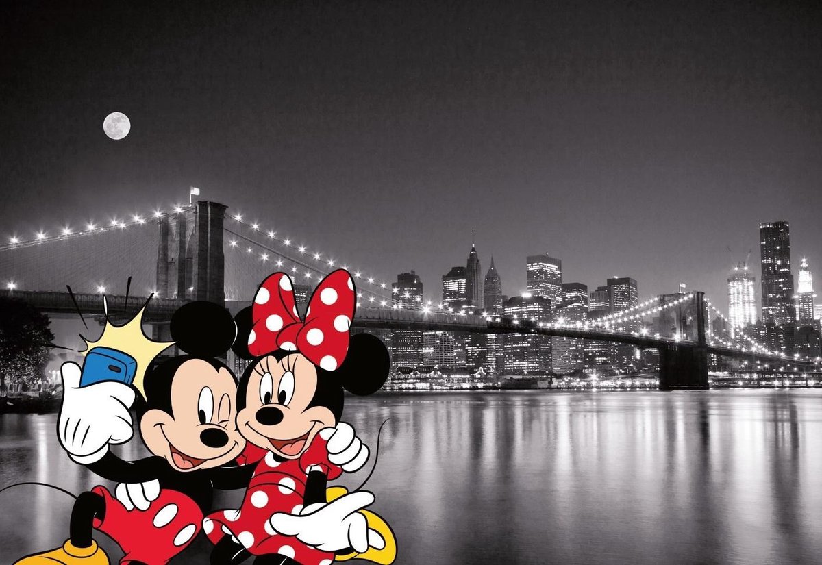 Disney Bönninghoff Canvas Mickey & Minnie Mouse 60x90cm