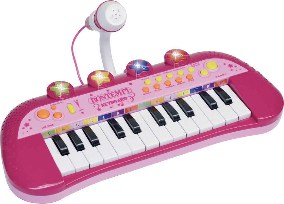 Bontempi 24 Keyboard + Microfoon