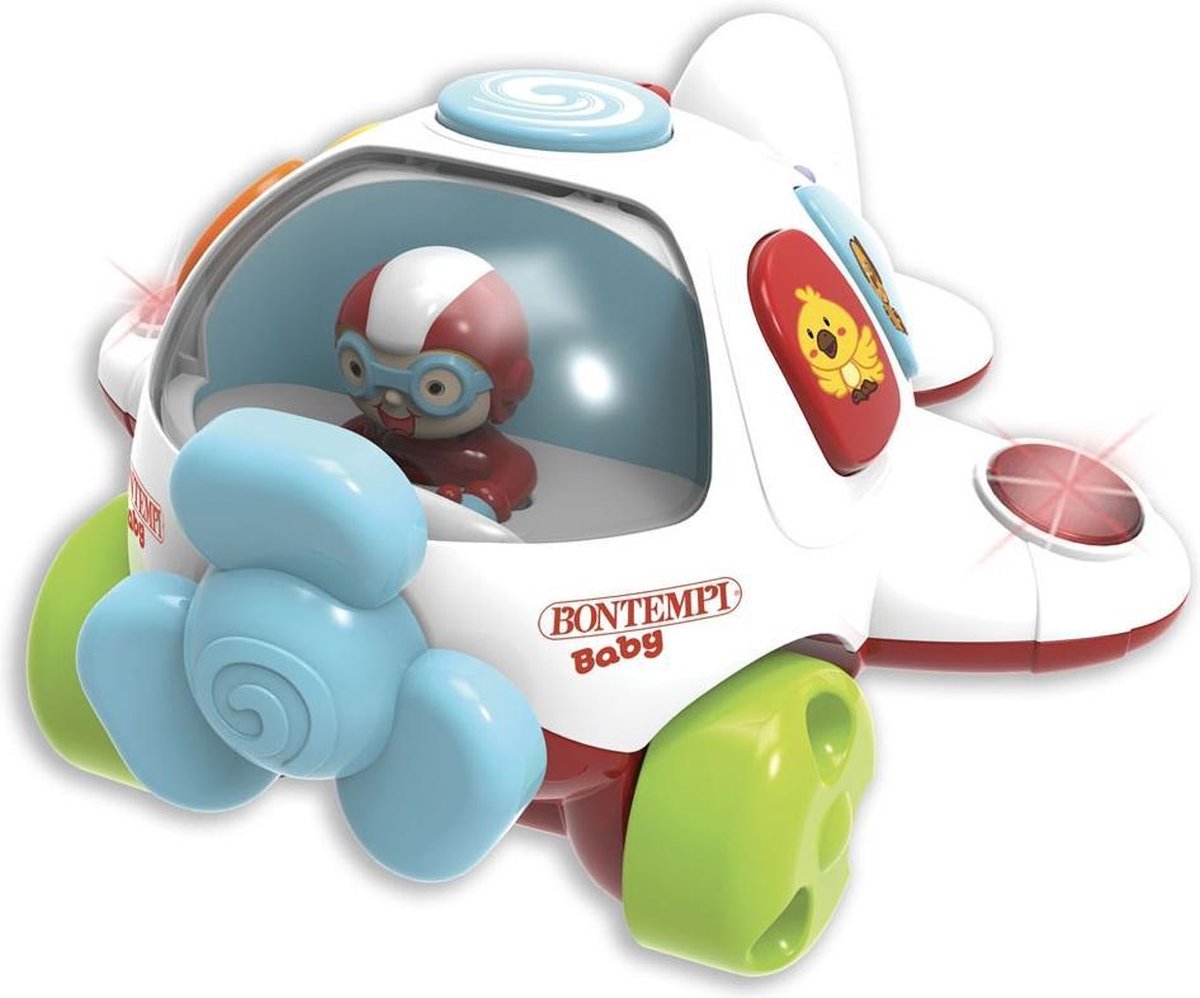 Bontempi Baby Melodie-vliegtuig 21 Cm Multicolor