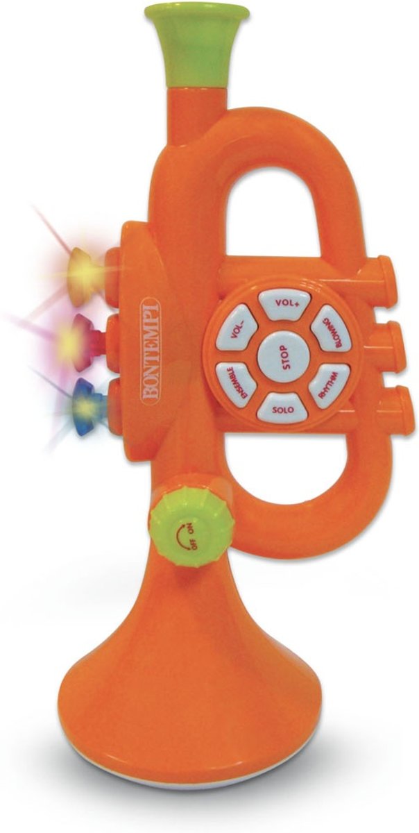 Bontempi Baby Trompet 25,7 Mm Oranje