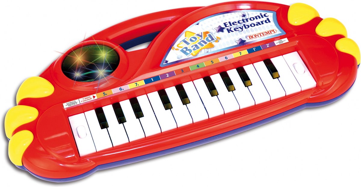 Bontempi Keyboard Elektrisch Rood