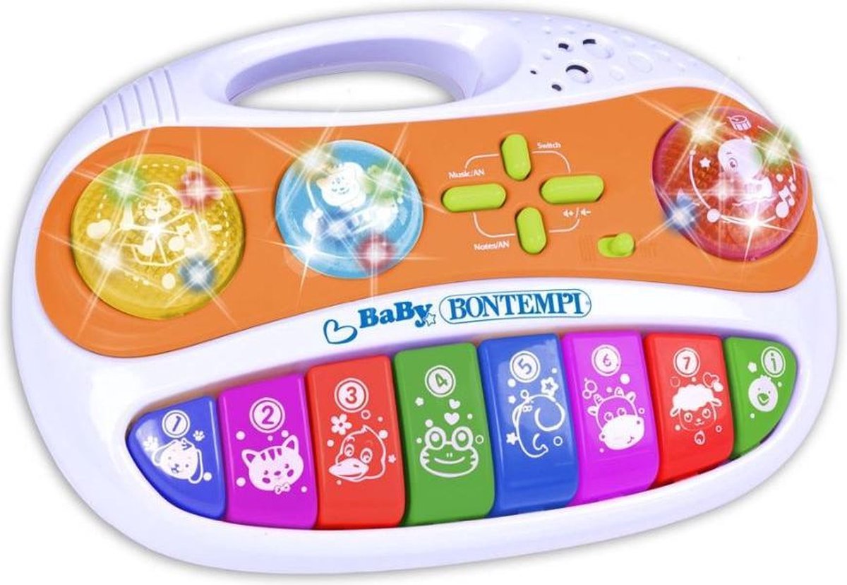 Bontempi Keyboard Elektronisch Junior 25,5 X 17,5 X 7 Cm