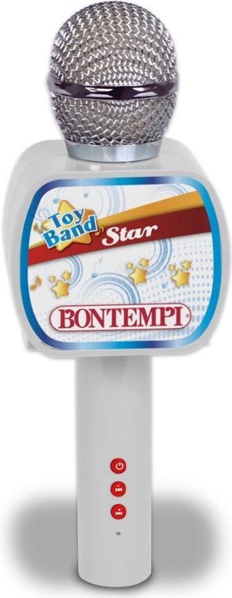 Bontempi Luidspreker Junior 8,5 X 24 X 6 Cm Grijs/zilver