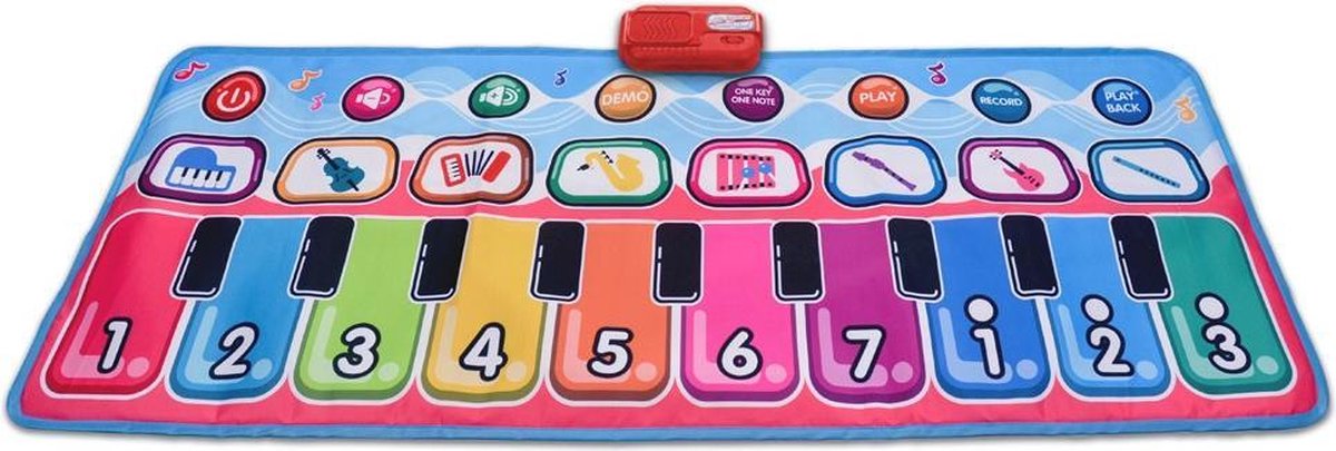 Bontempi Muzikale Speelmat Junior 130 X 48 Cm