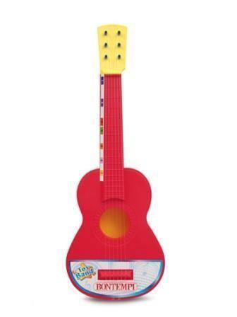 Bontempi Spaanse gitaar 50 cm rood