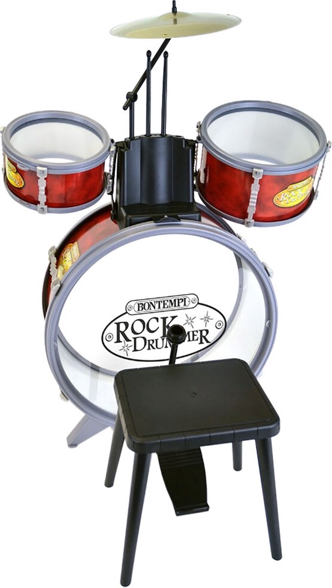 Bontempi Toy Band Rock Drummer Drumset 50x68x50 cm