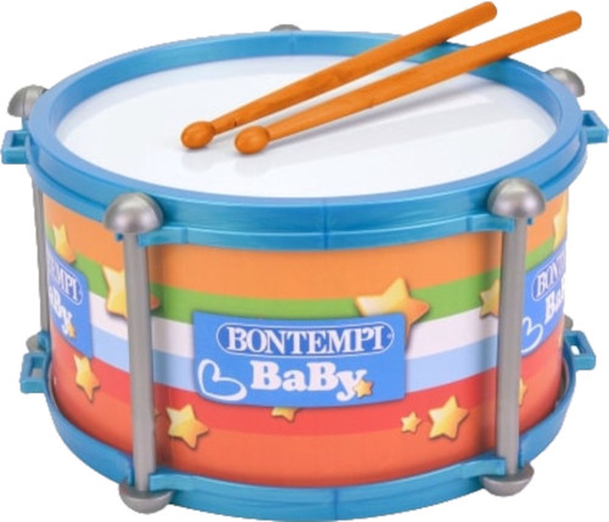 Bontempi Trommel Junior 24,5 X 13,5 Cm 3-delig