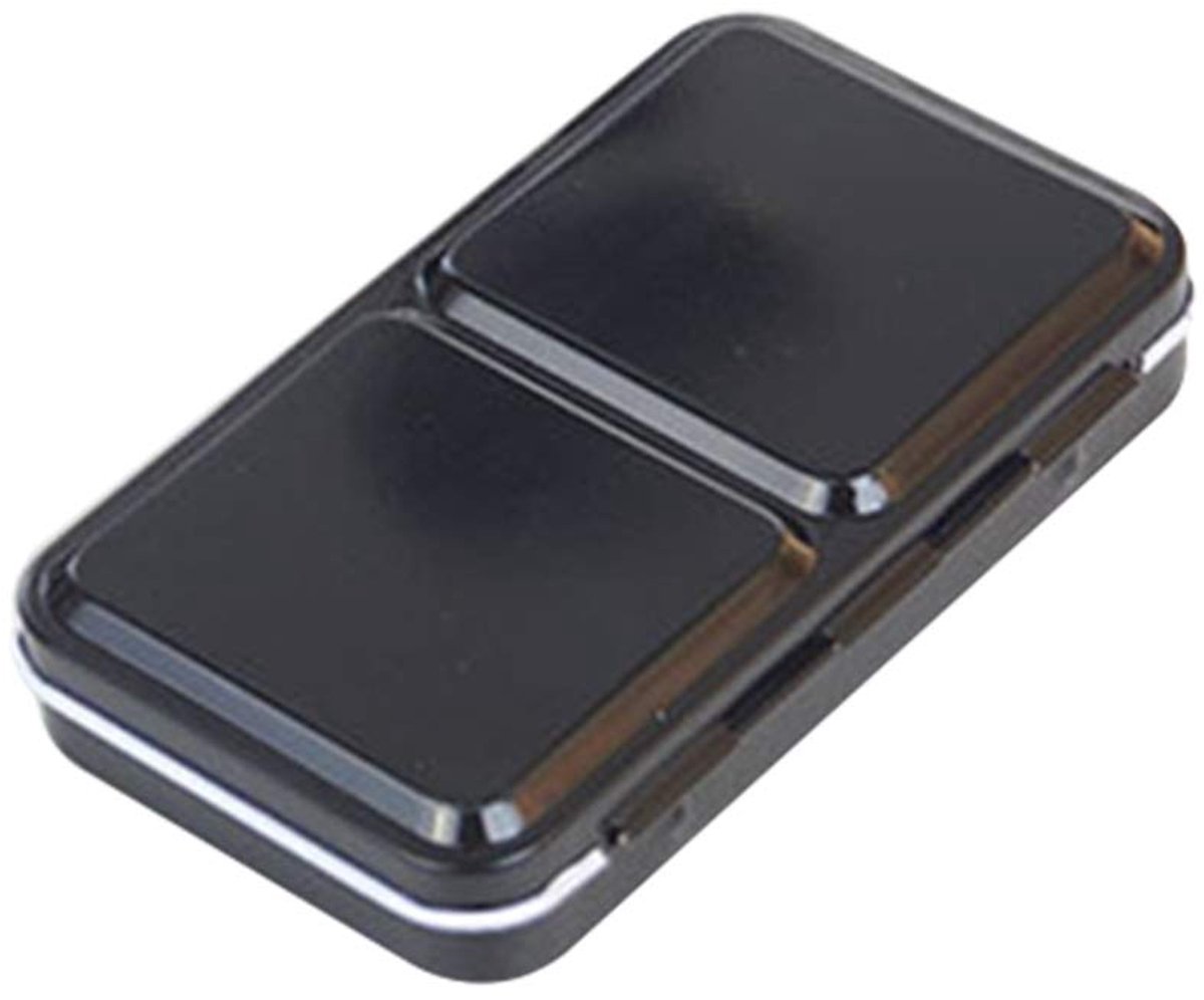  ® Compacte Metalen Aquarelverfdoos met Uitklapbare Pallets voor Kunstliefhebbers en Reizigers