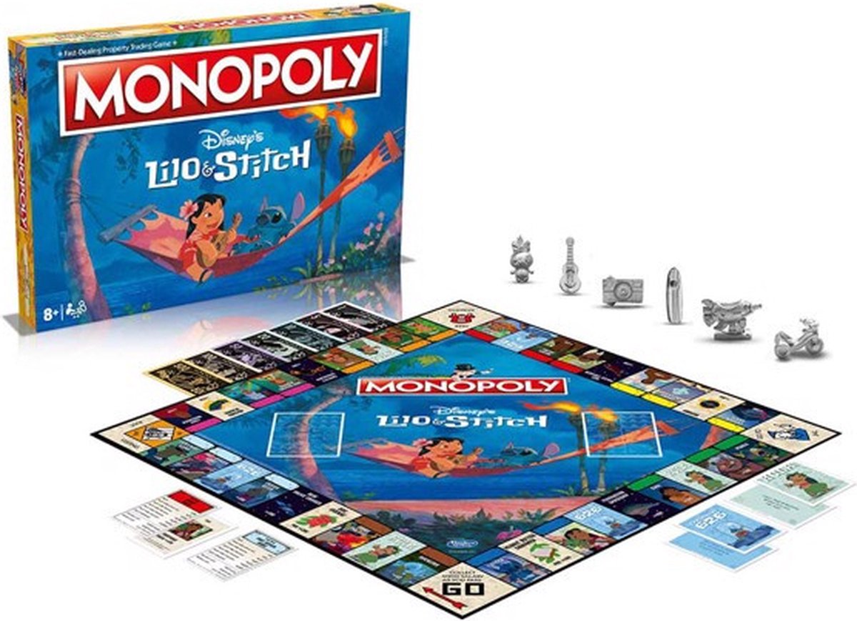 Monopoly Lilo and Stitch BORDSPEL ENGELSTALIG